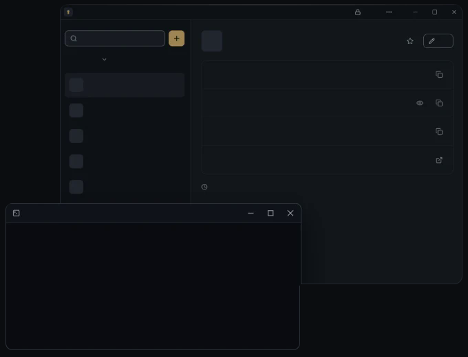 A coding agent's commands receive approval in Vault and return masked output.